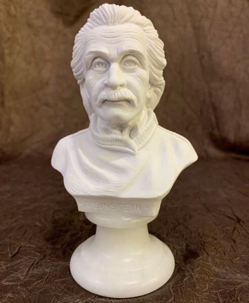 Statue Albert Einstein Bust Sculpture theoretical physicist portrait